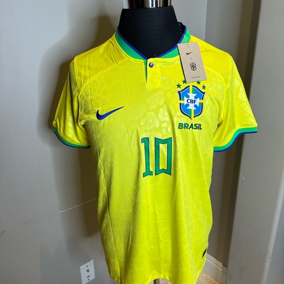 🇧🇷NWT-Nike Men’s Soccer jersey (Neymar)🇧🇷 - Picture 2 of 6